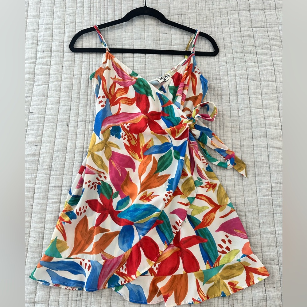 Show Me Your Mumu Say Jay Ruffle Dress Size XS